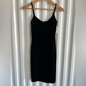 Forever 21 Black Midi Dress